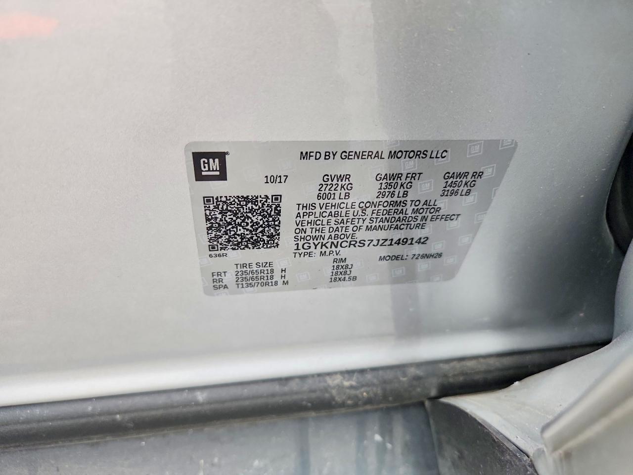 CADILLAC XT5
