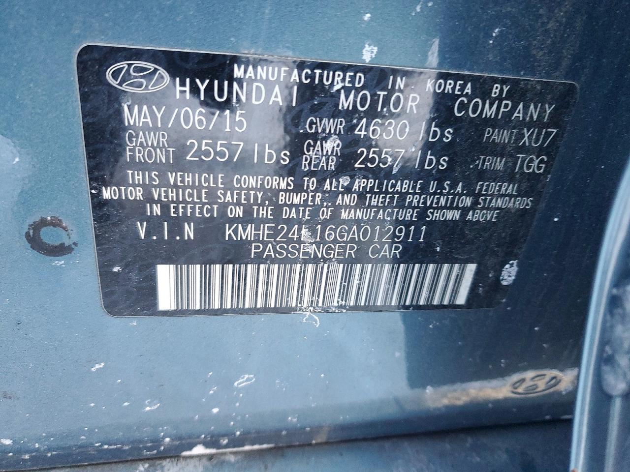HYUNDAI SONATA HYBRID