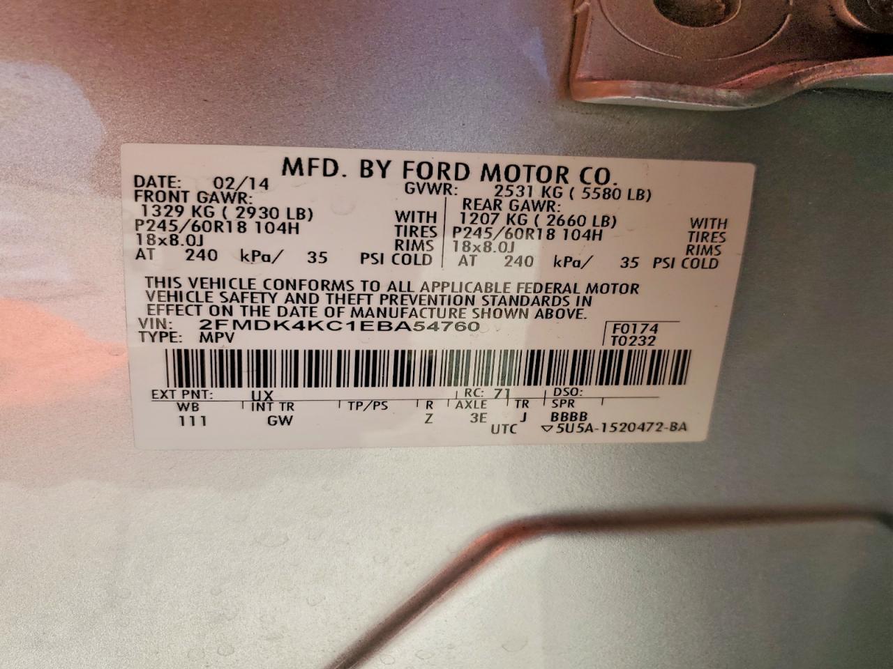FORD EDGE