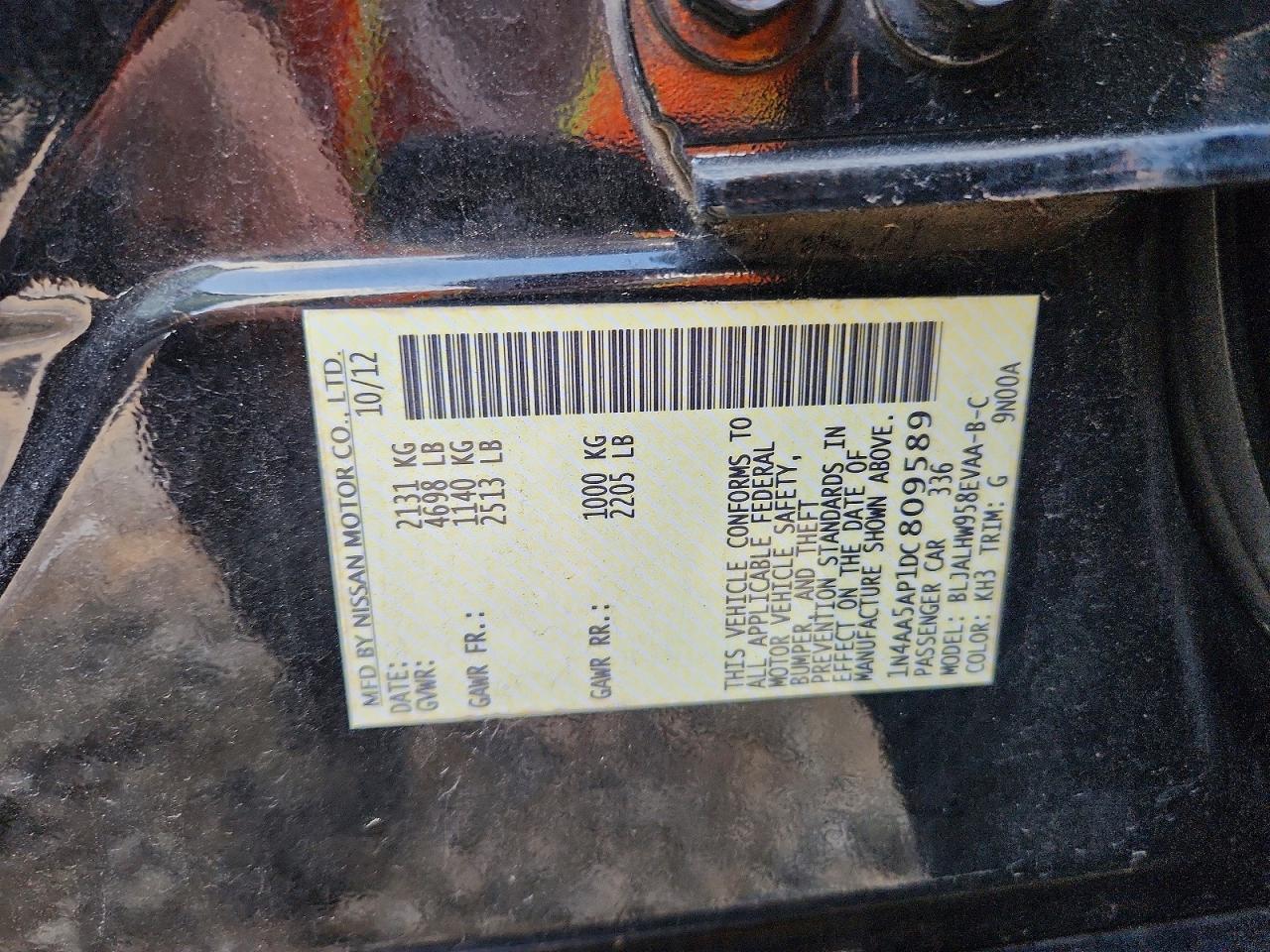 NISSAN MAXIMA