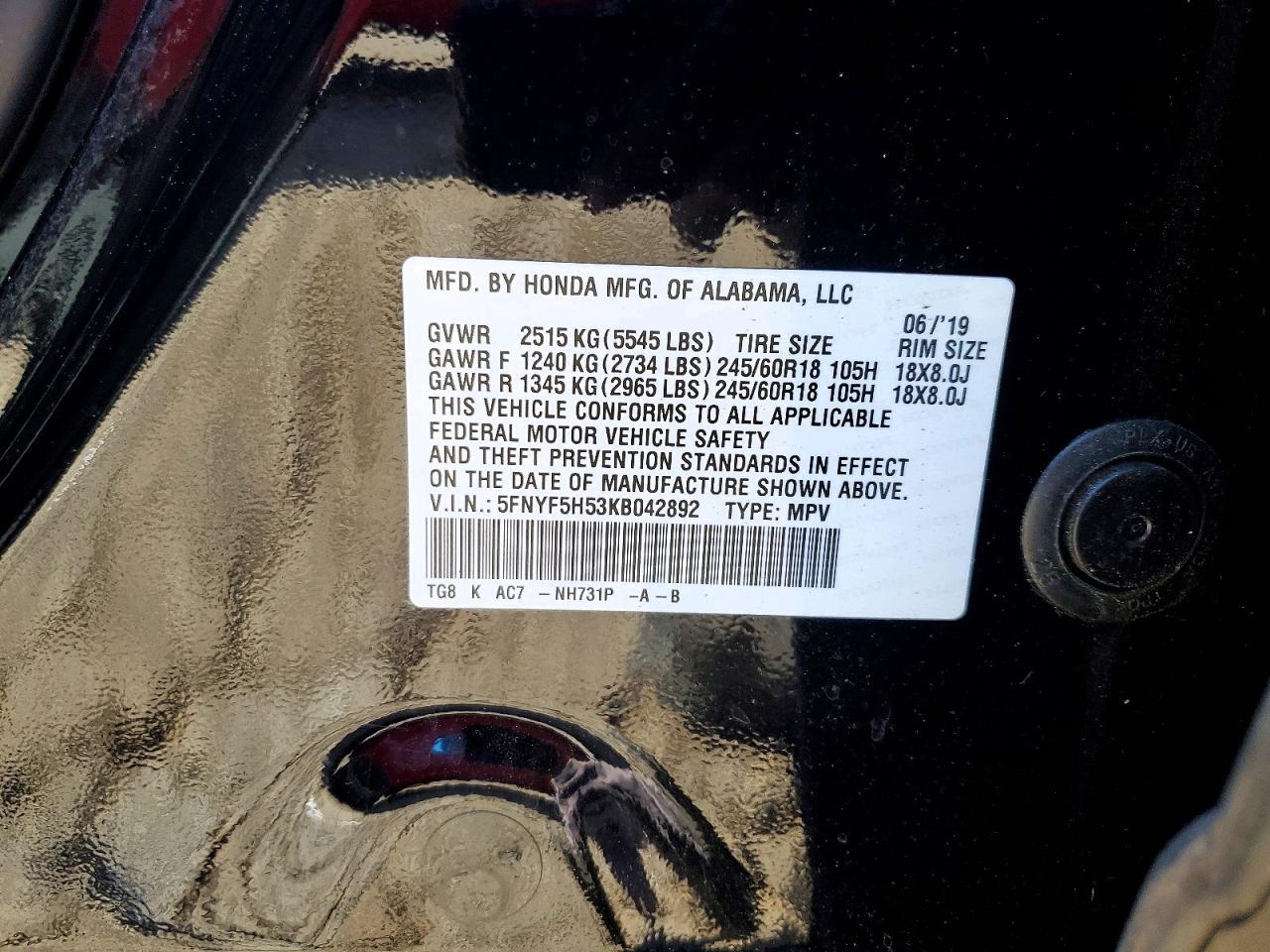 HONDA PILOT