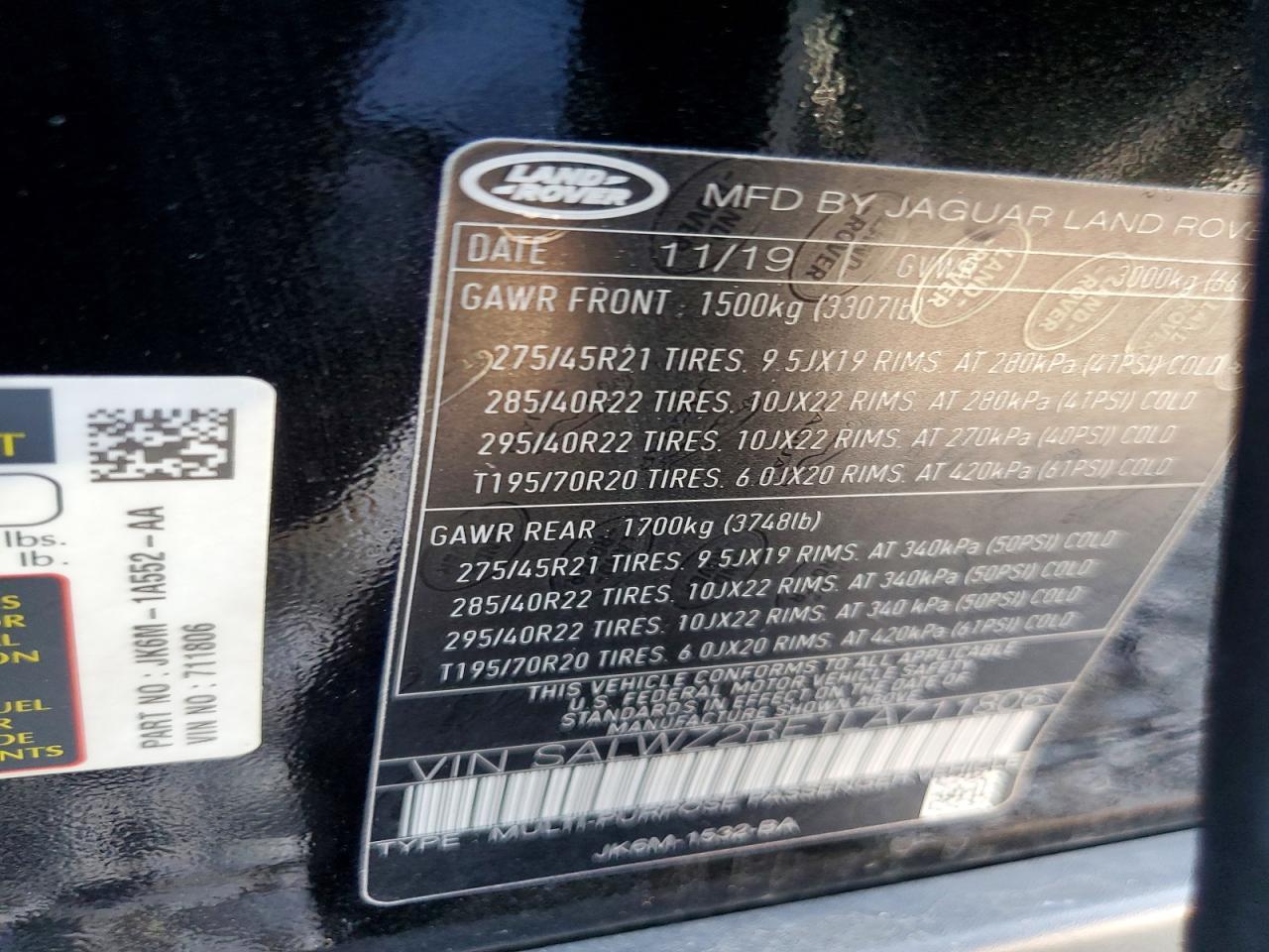 LAND ROVER RANGE ROVER SPORT