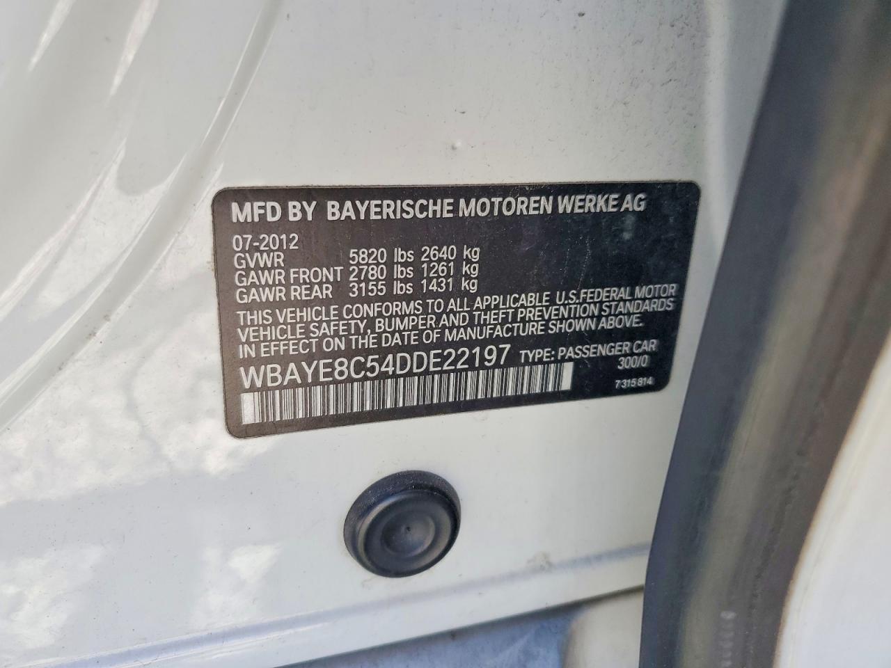 BMW 7 SERIES