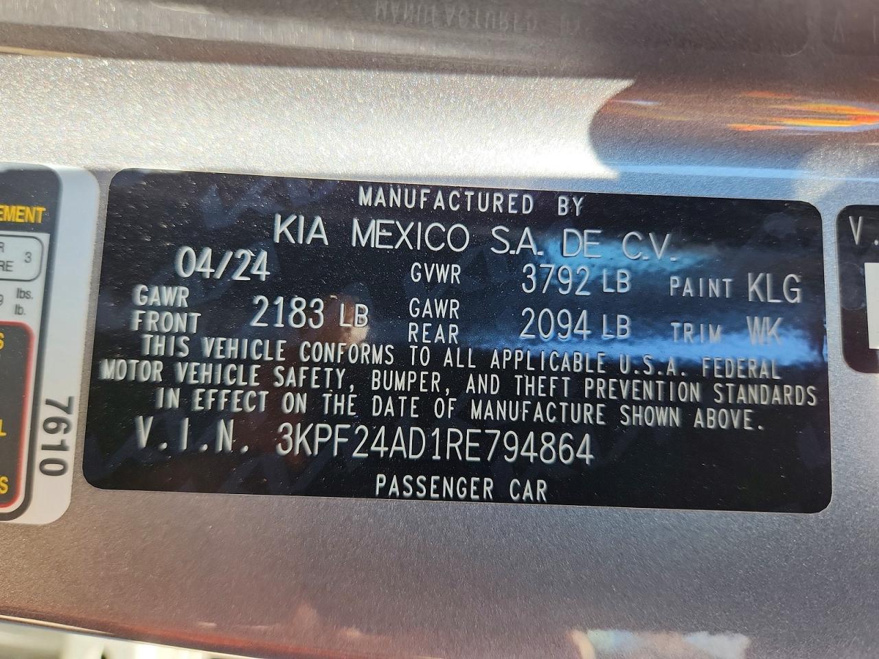 KIA FORTE