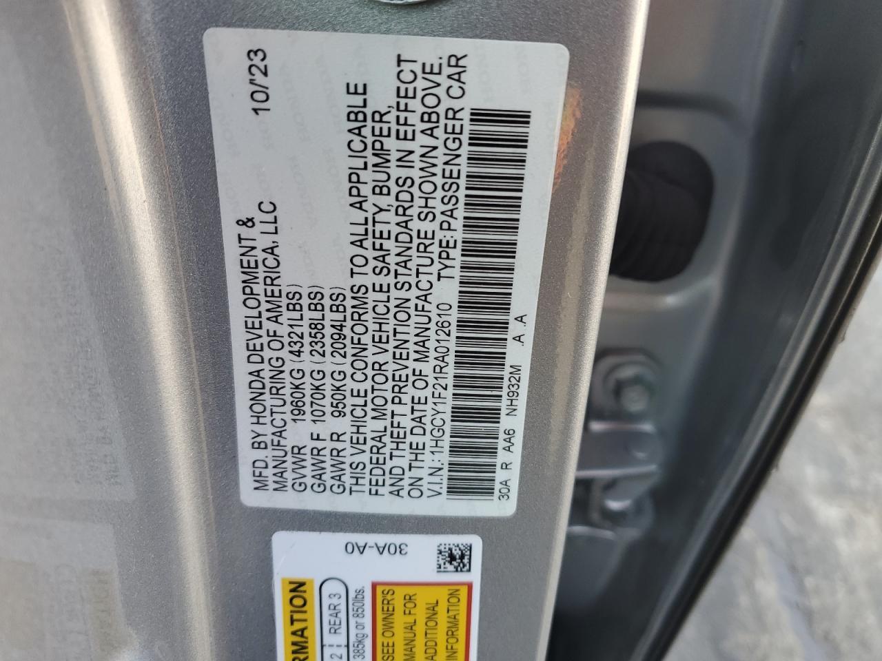 HONDA ACCORD