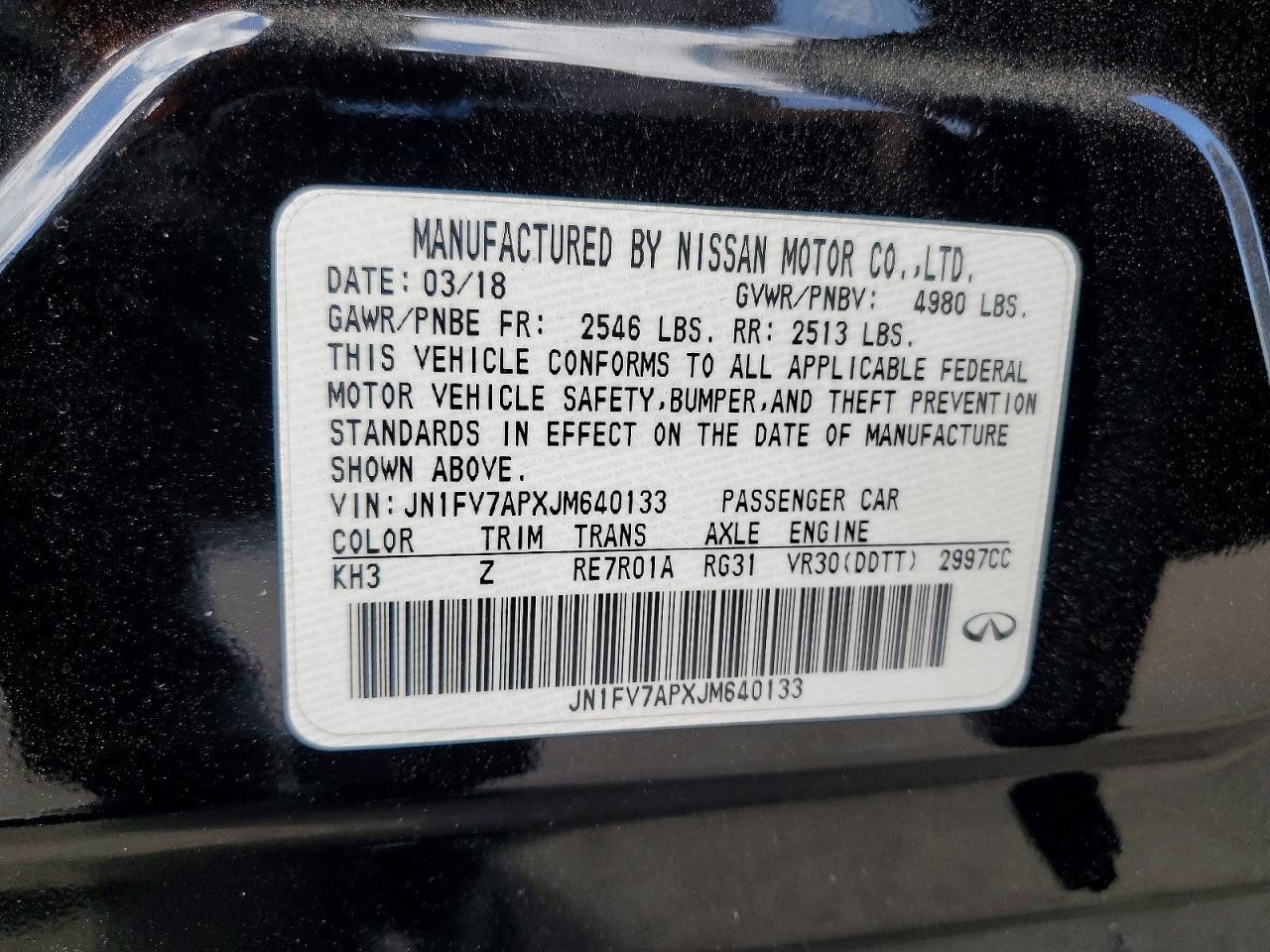INFINITI Q50