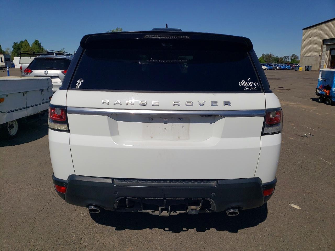2016 LAND ROVER RANGE ROVER SPORT — фото 6