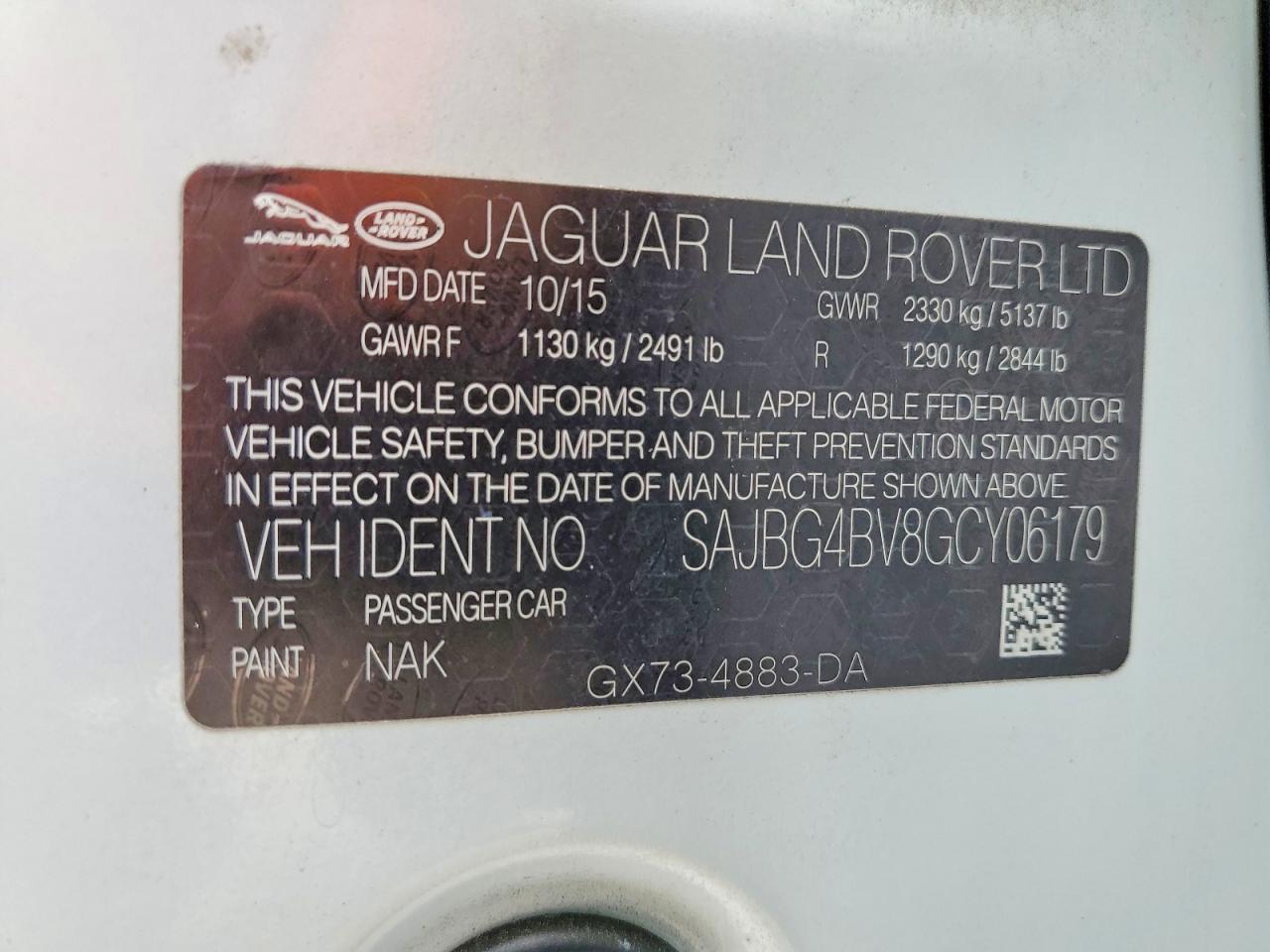 JAGUAR XF