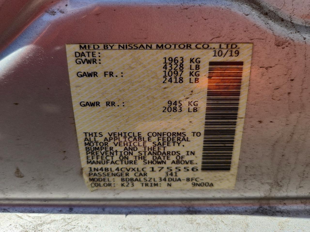 NISSAN ALTIMA
