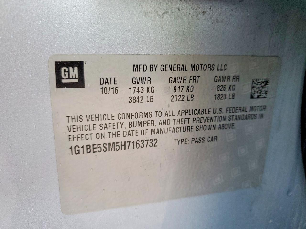 CHEVROLET CRUZE