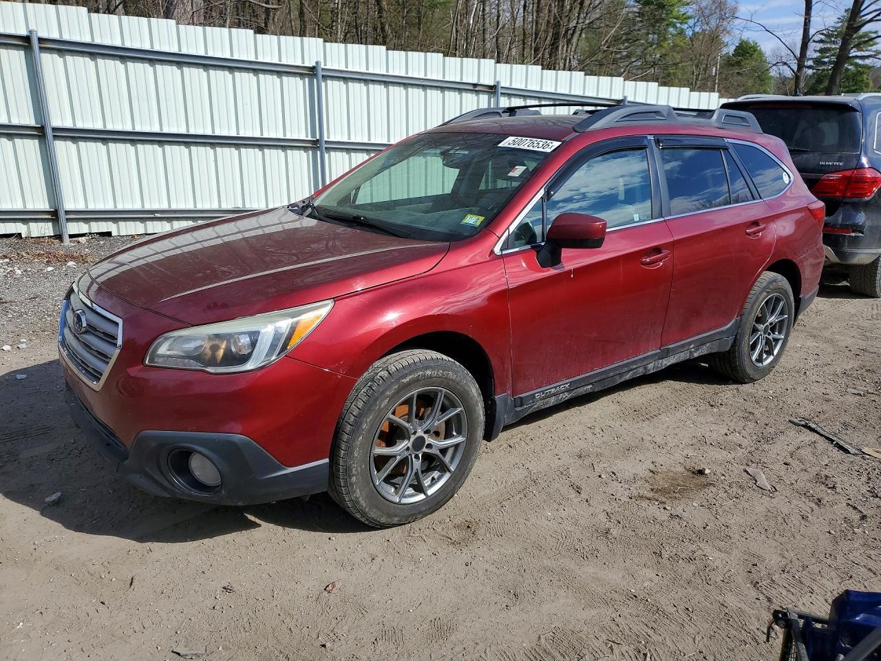 2016 SUBARU OUTBACK — фото 1