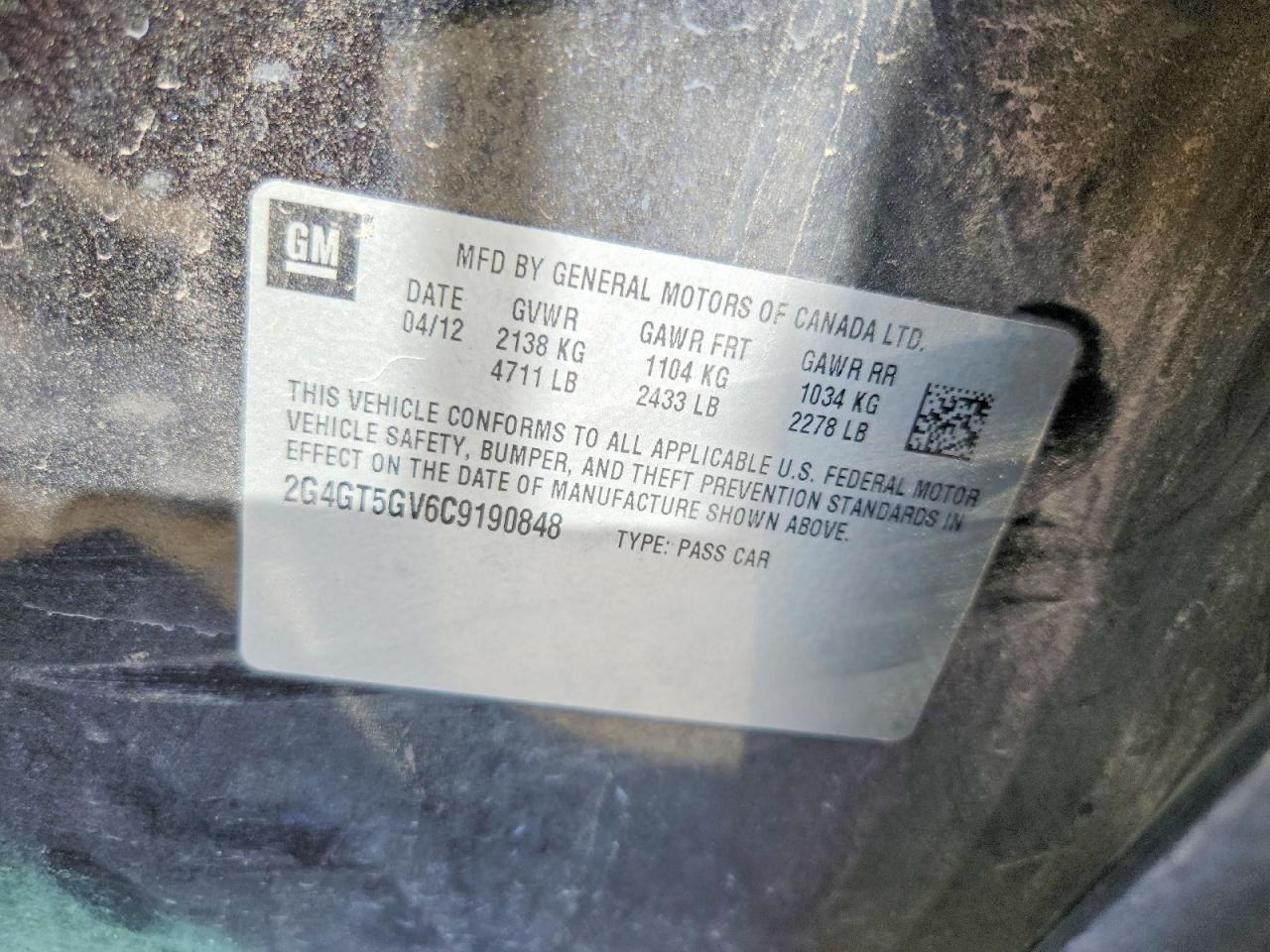 2012 BUICK REGAL — фото 12