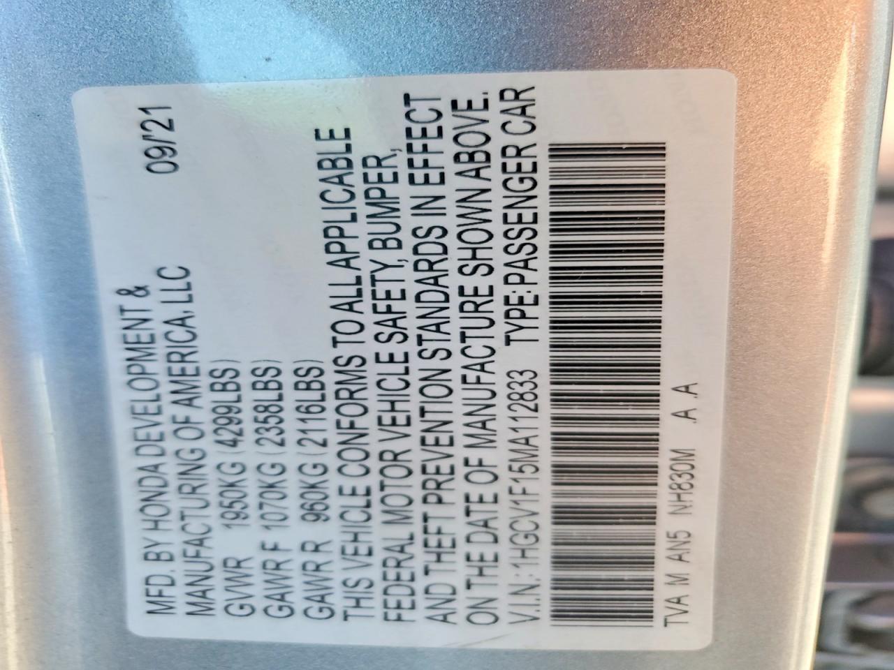 HONDA ACCORD