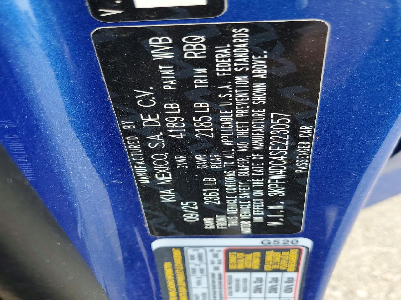 2025 KIA K4 — фото 12