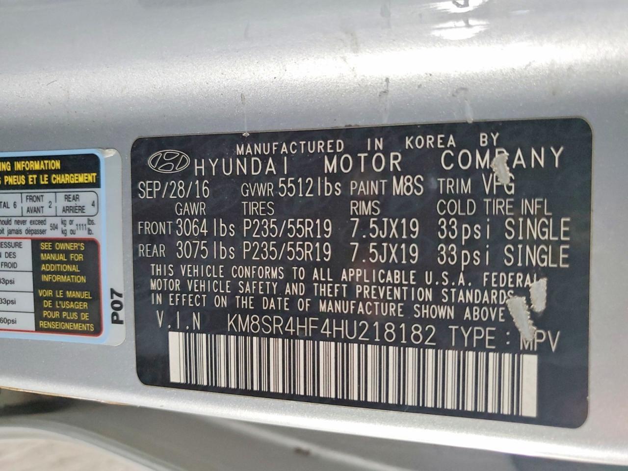 HYUNDAI SANTA FE