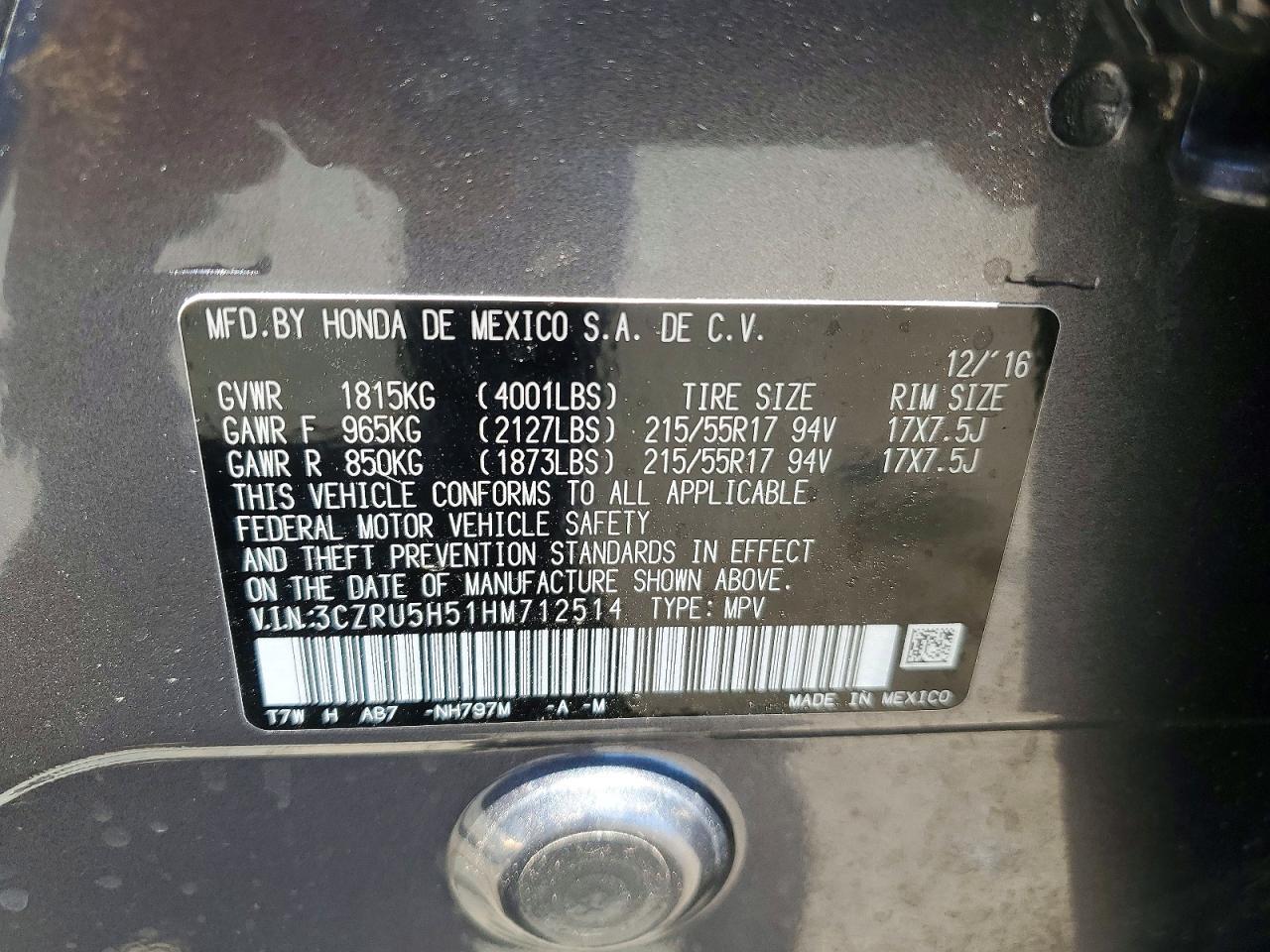 HONDA HR-V
