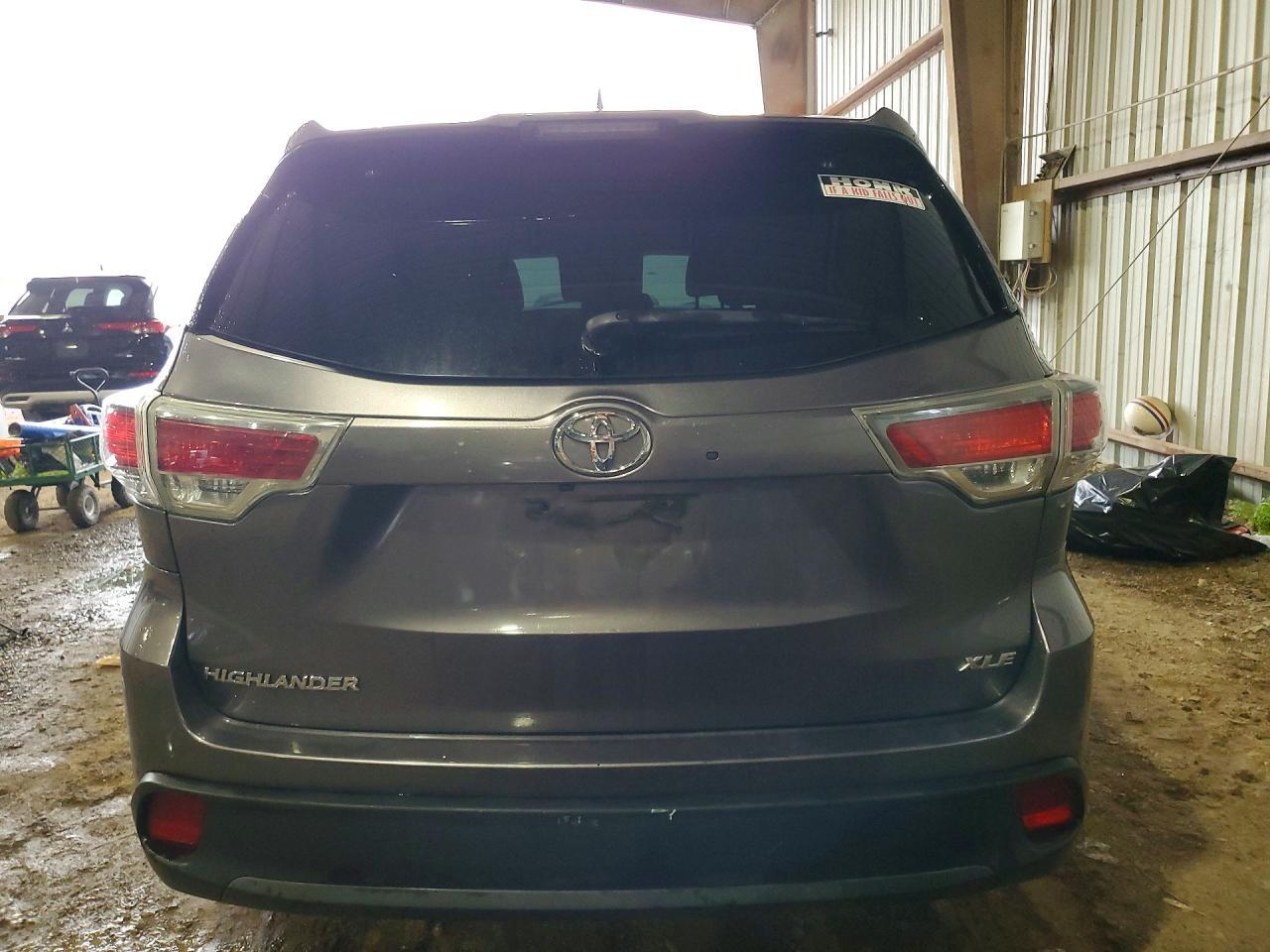 2015 TOYOTA HIGHLANDER — фото 6
