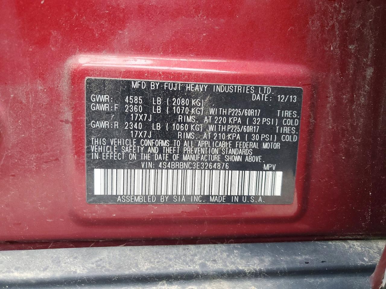 SUBARU OUTBACK