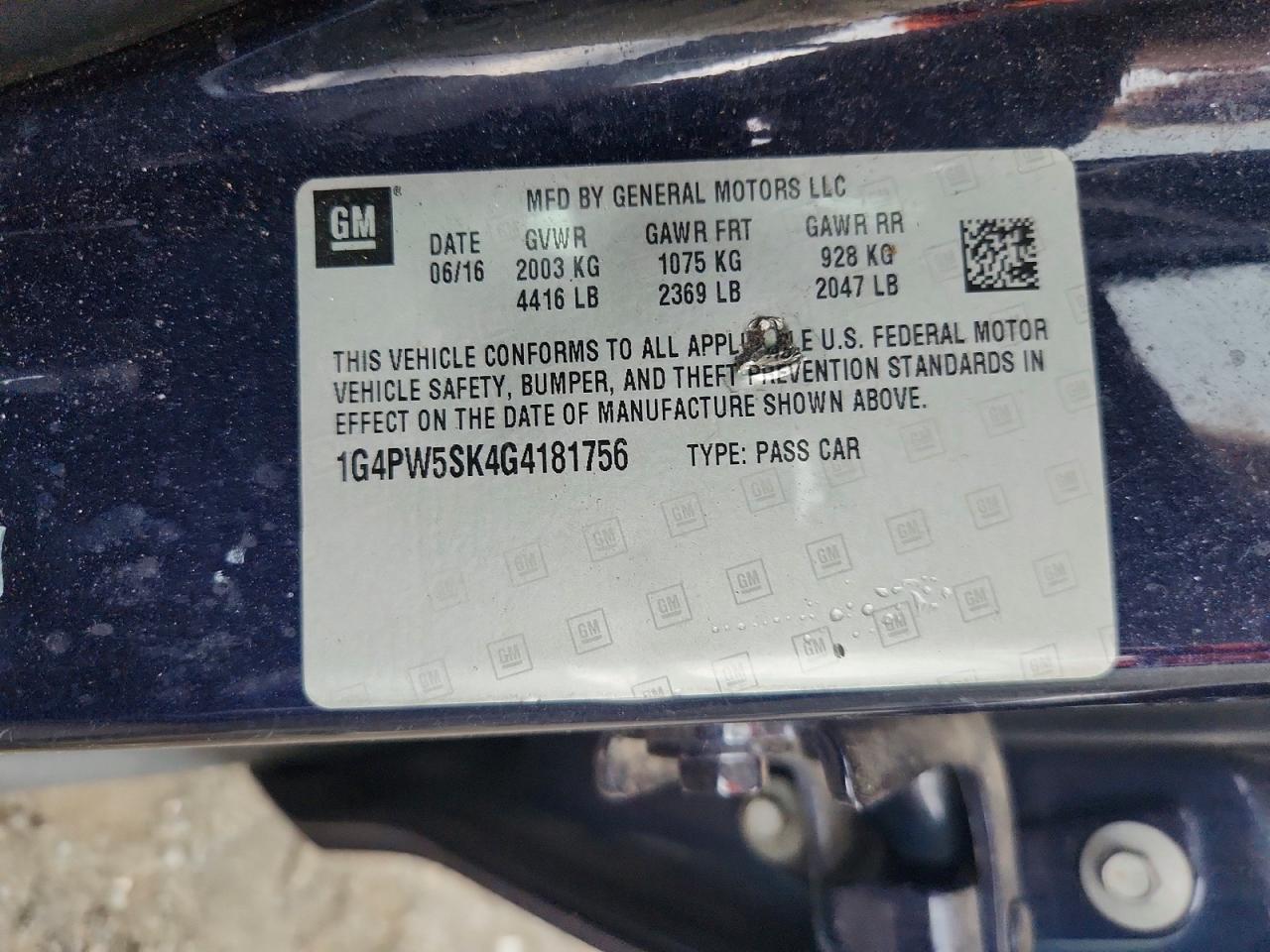 BUICK VERANO
