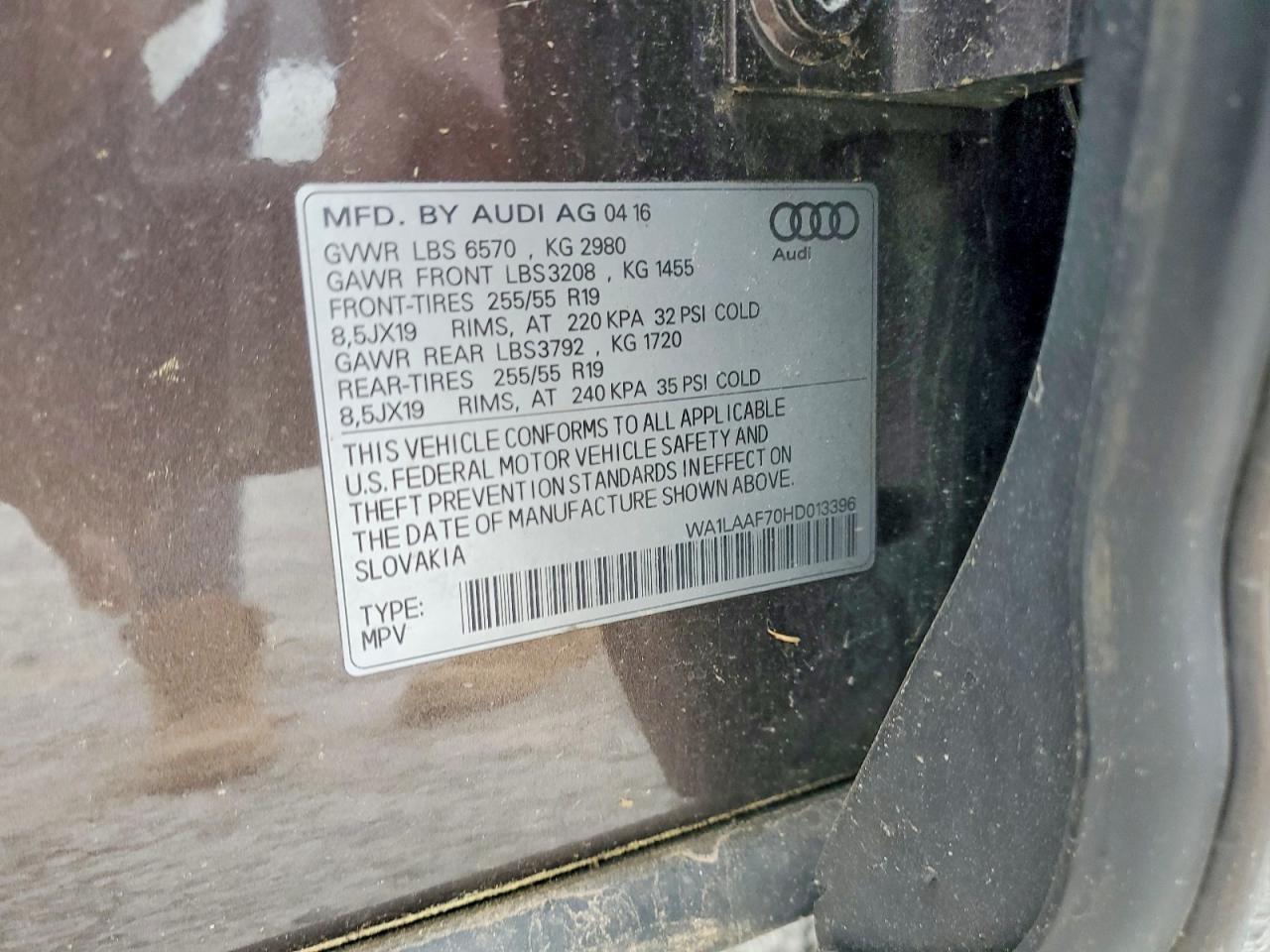 2017 AUDI Q7 — фото 13
