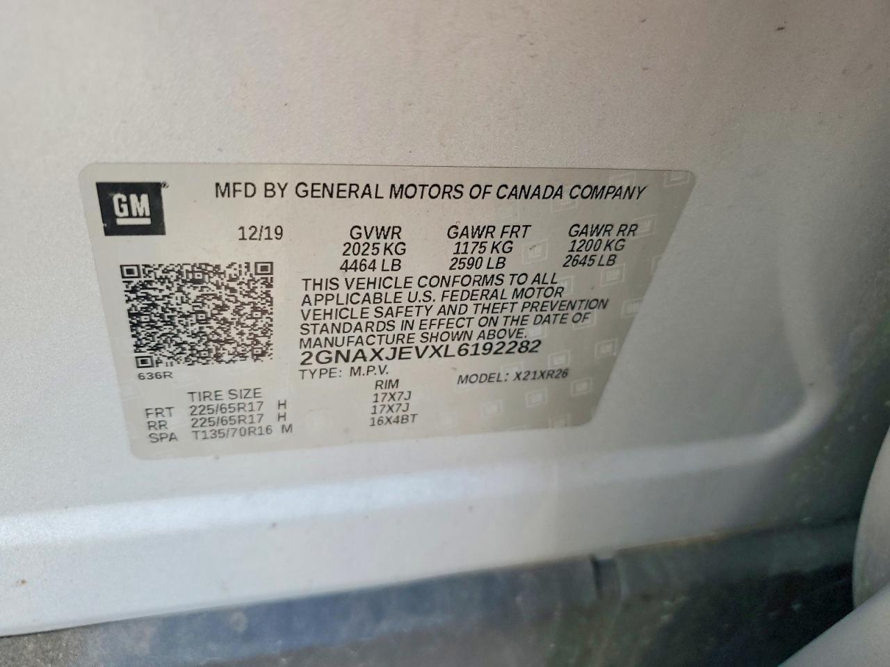 CHEVROLET EQUINOX