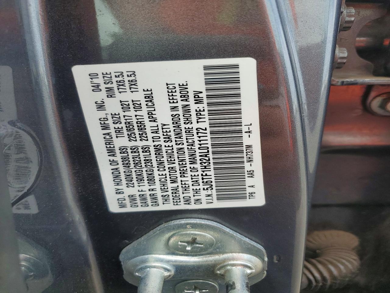 2010 HONDA ACCORD — фото 13