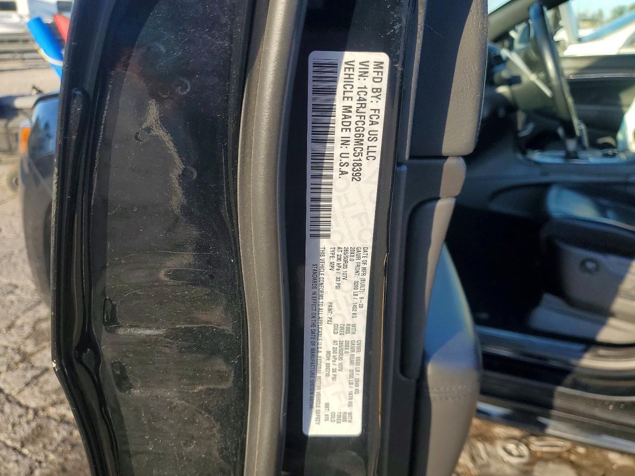 2021 JEEP GRAND CHEROKEE — фото 13