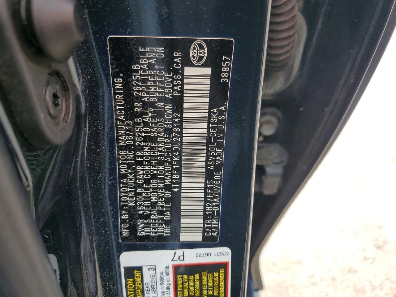 TOYOTA CAMRY