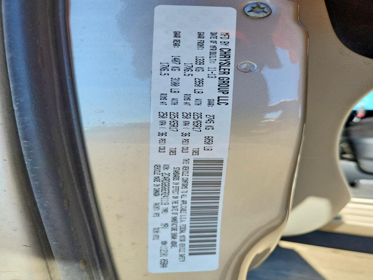 2014 DODGE GRAND CARAVAN — фото 12