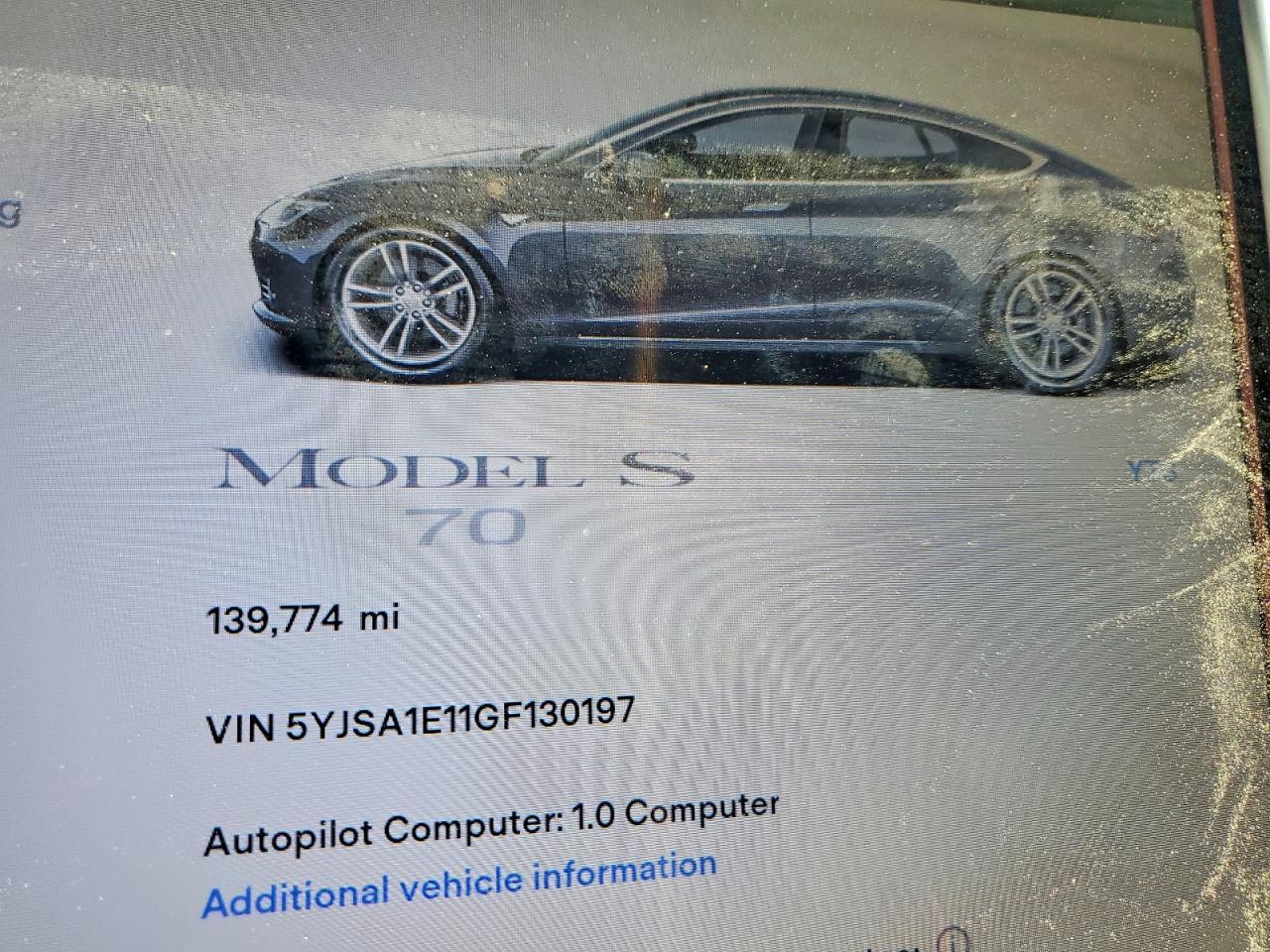 2016 TESLA MODEL S — фото 9