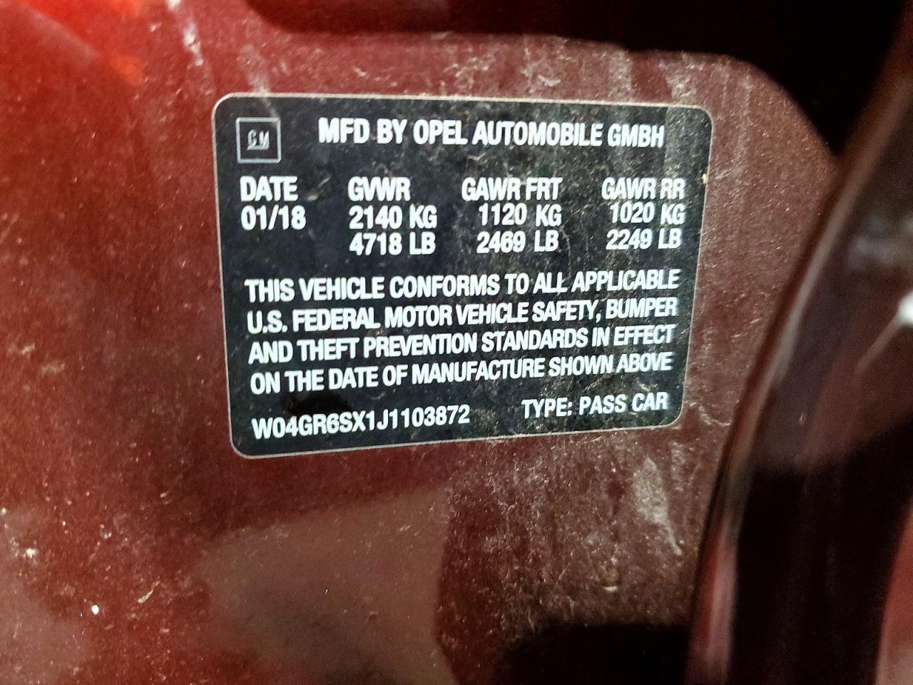 2018 BUICK REGAL — фото 12