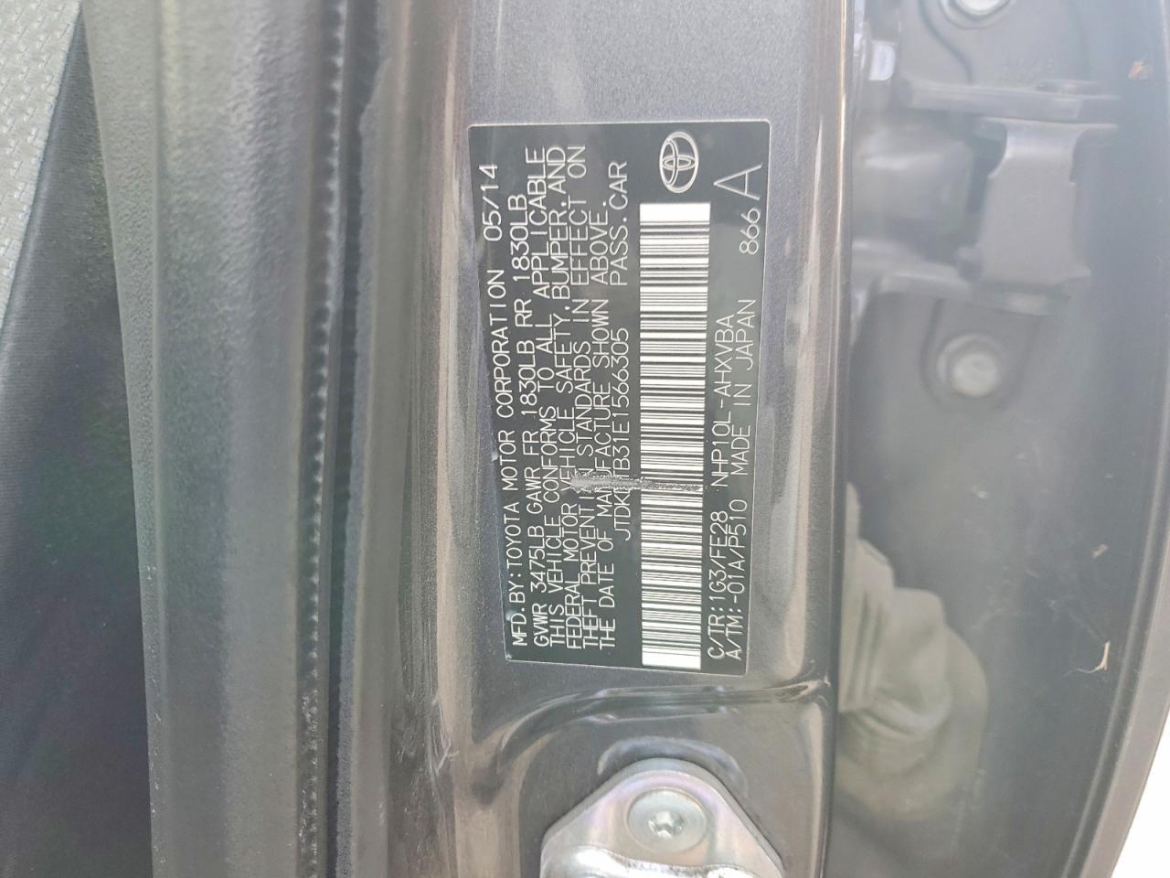 TOYOTA PRIUS C