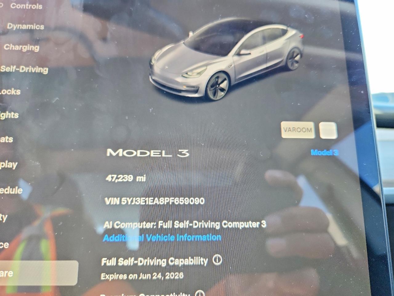 2023 TESLA MODEL 3 — фото 9