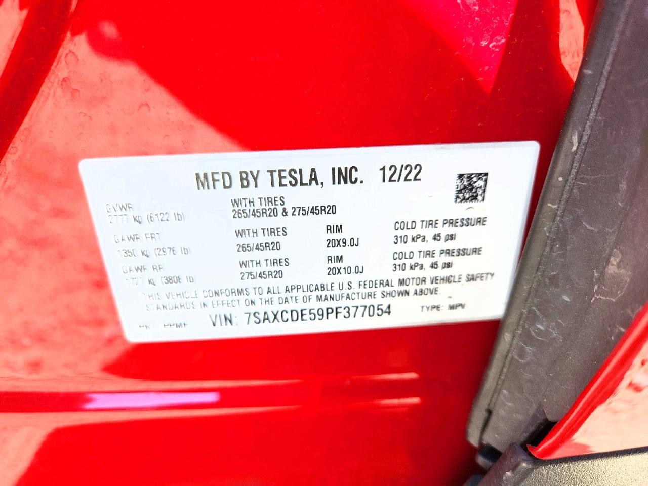 2023 TESLA MODEL X — фото 13
