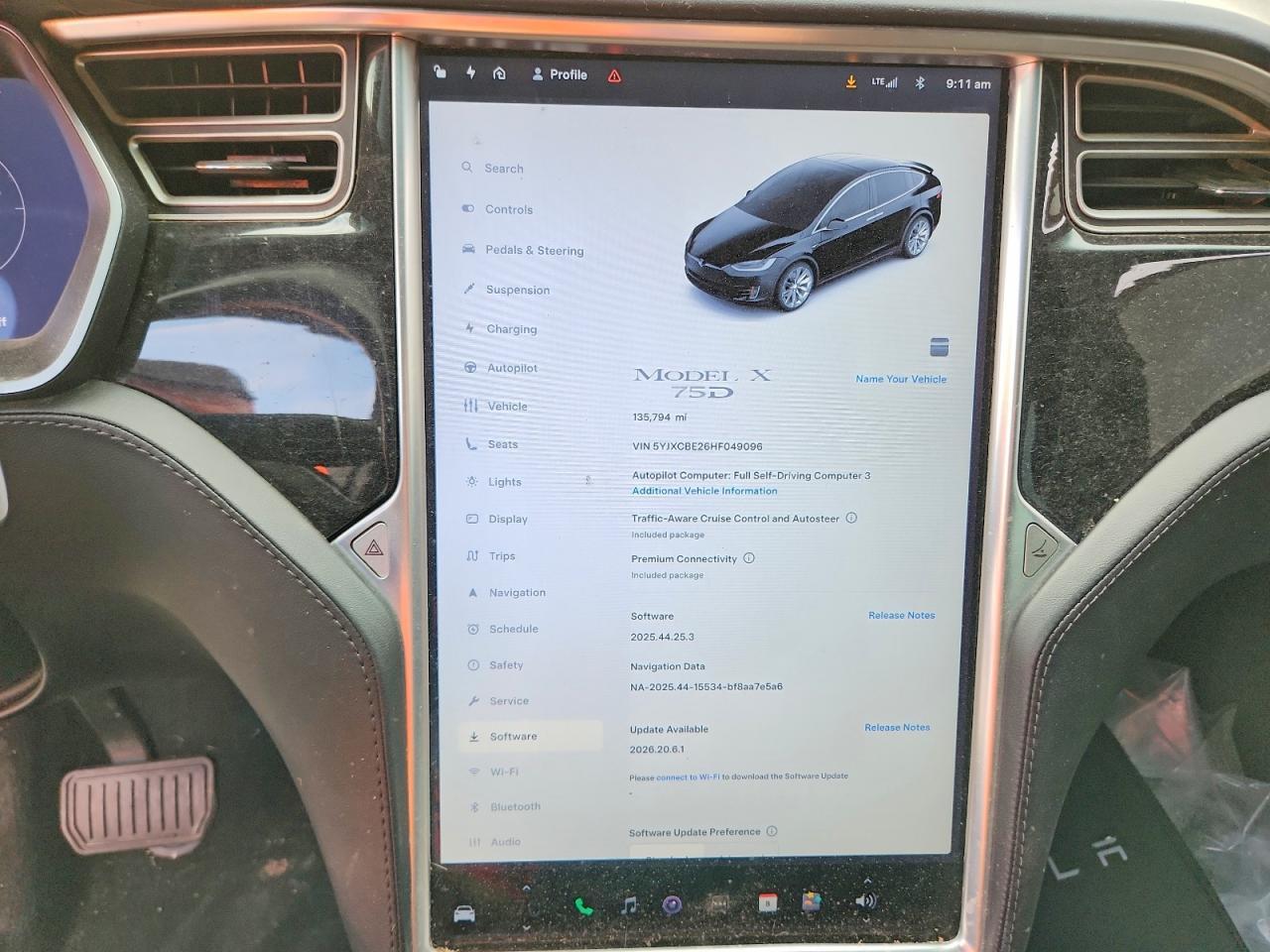 2017 TESLA MODEL X — фото 9