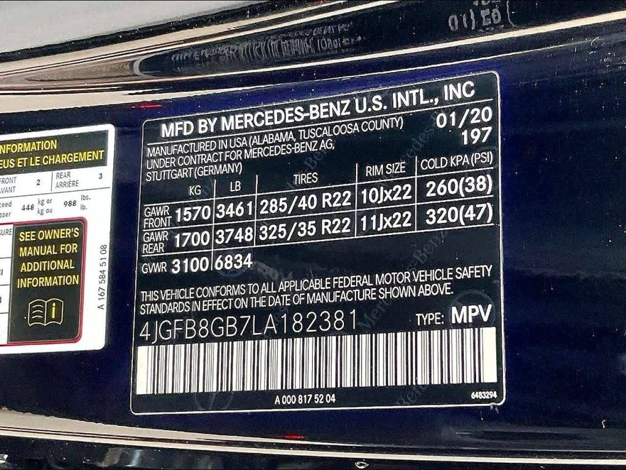 2020 MERCEDES-BENZ GLE-CLASS — фото 10