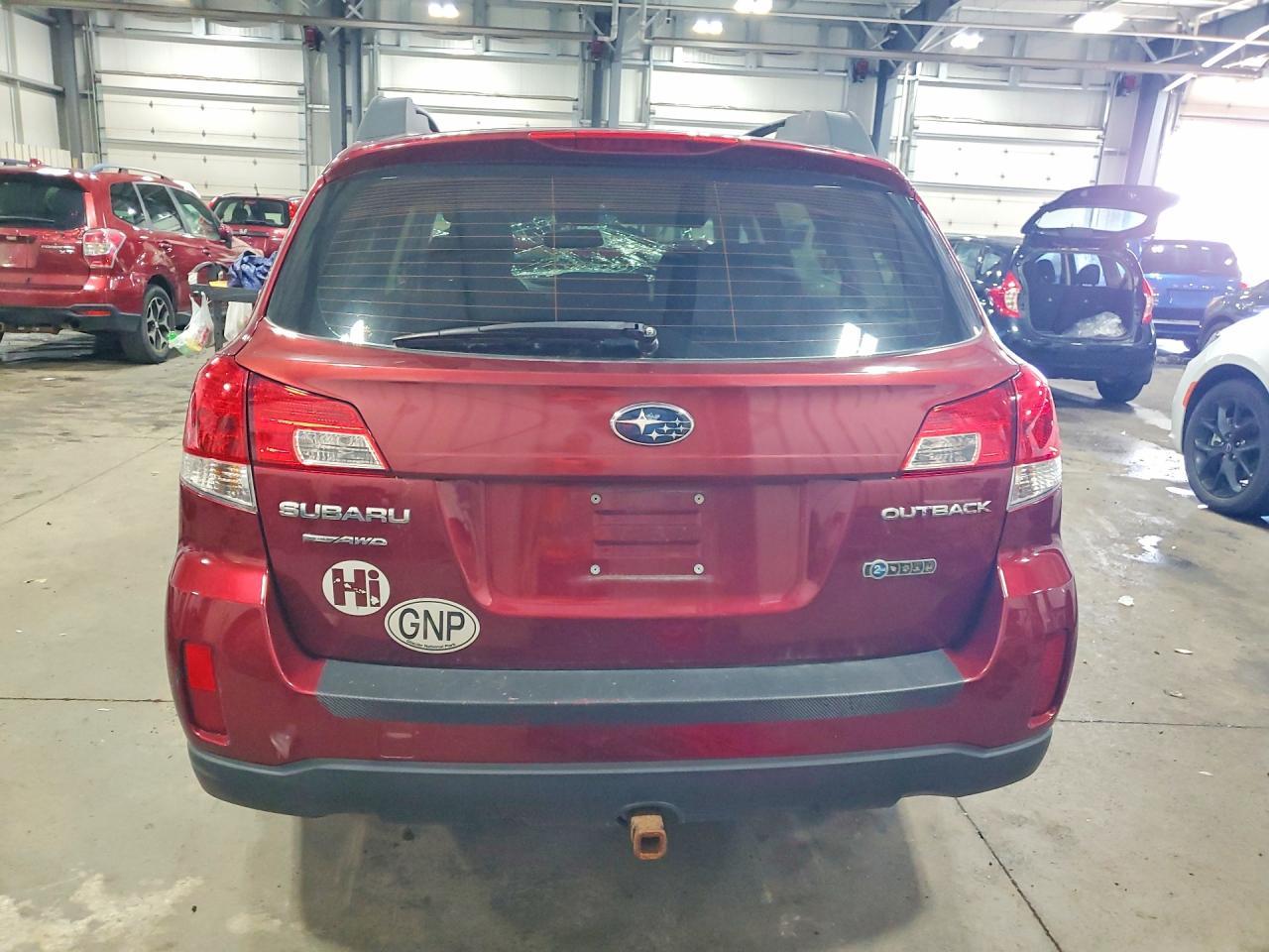 2012 SUBARU OUTBACK — фото 6