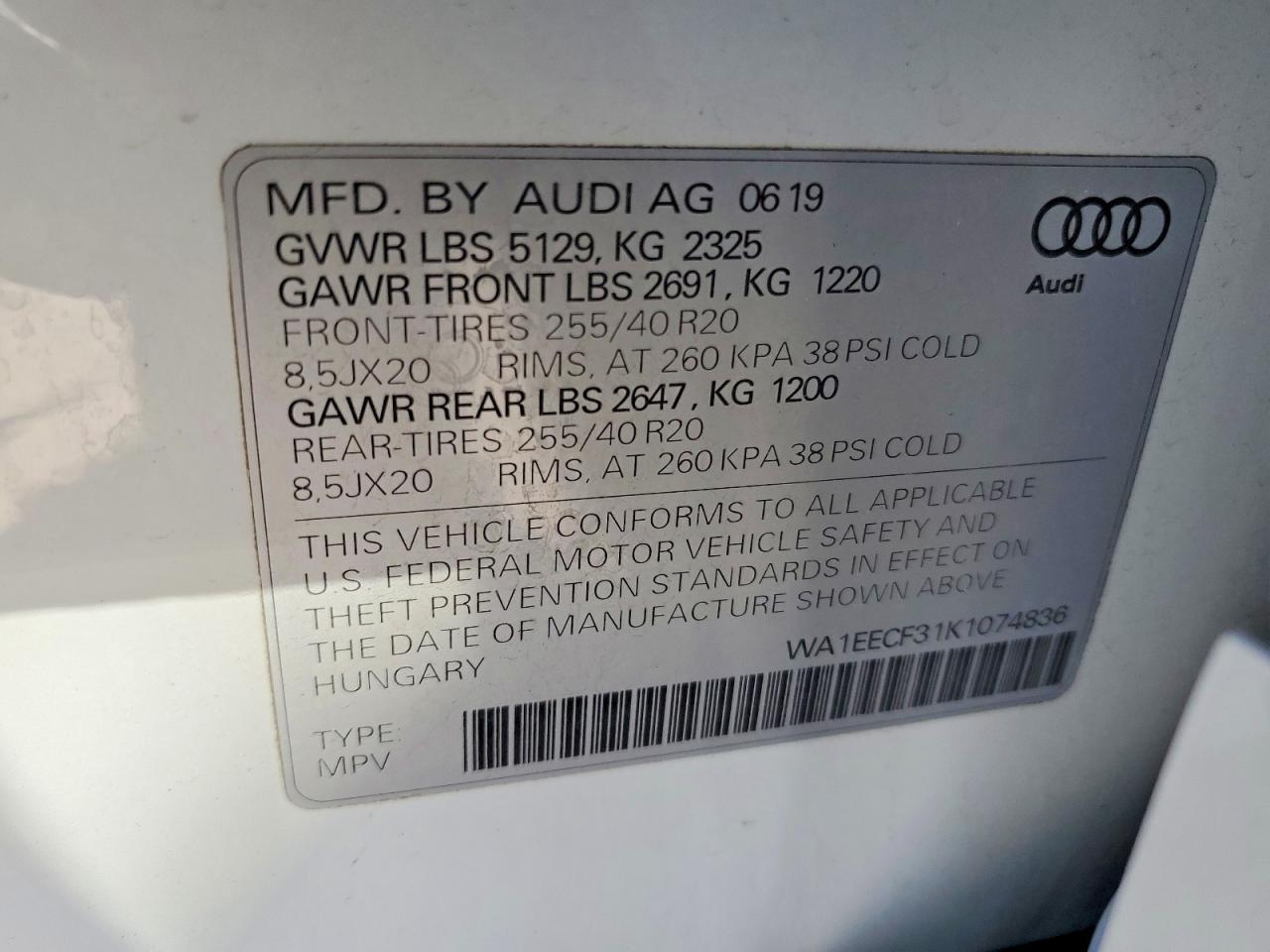 2019 AUDI Q3 — фото 12