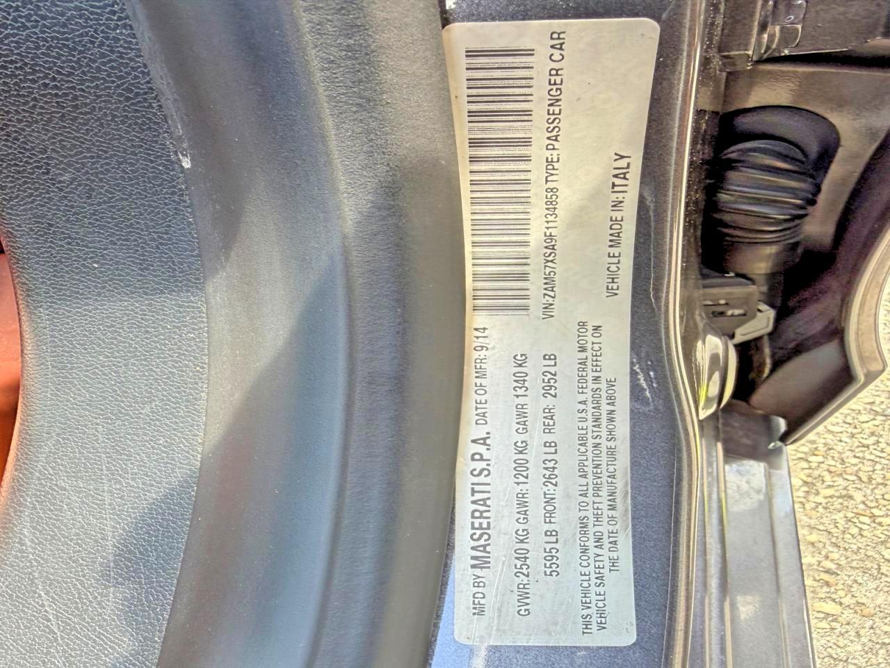 2015 MASERATI GHIBLI — фото 15