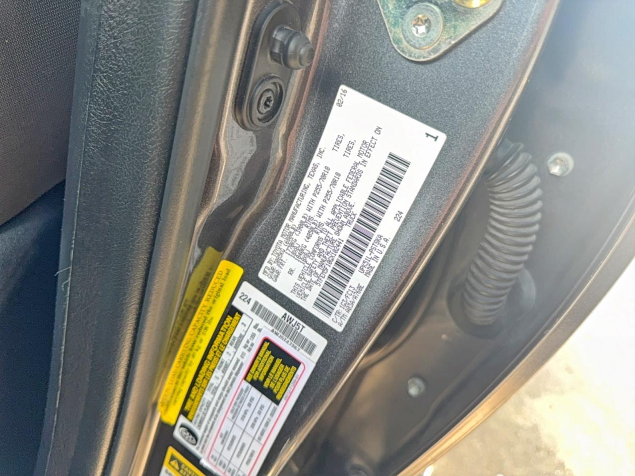 2016 TOYOTA TUNDRA — фото 10