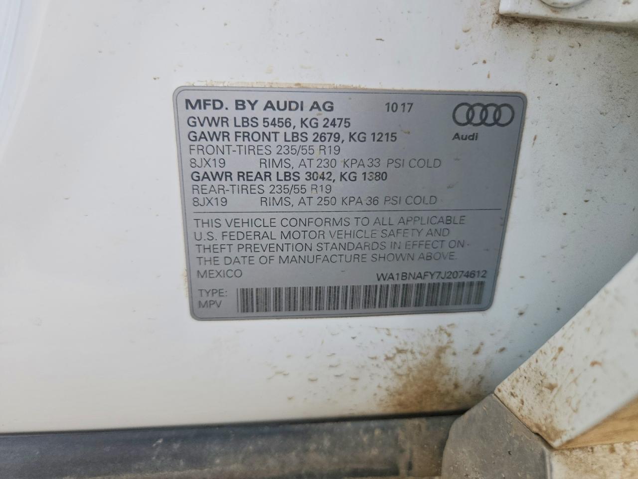2018 AUDI Q5 — фото 13