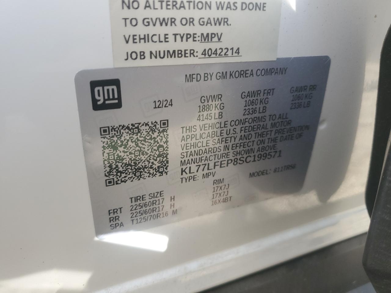 CHEVROLET TRAX