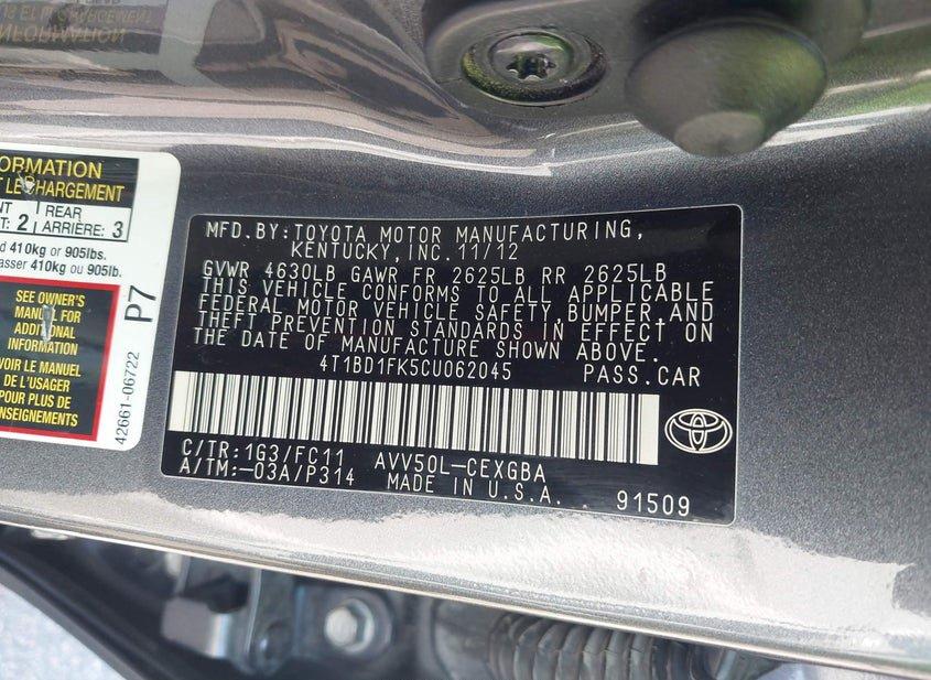 Toyota Camry Hybrid