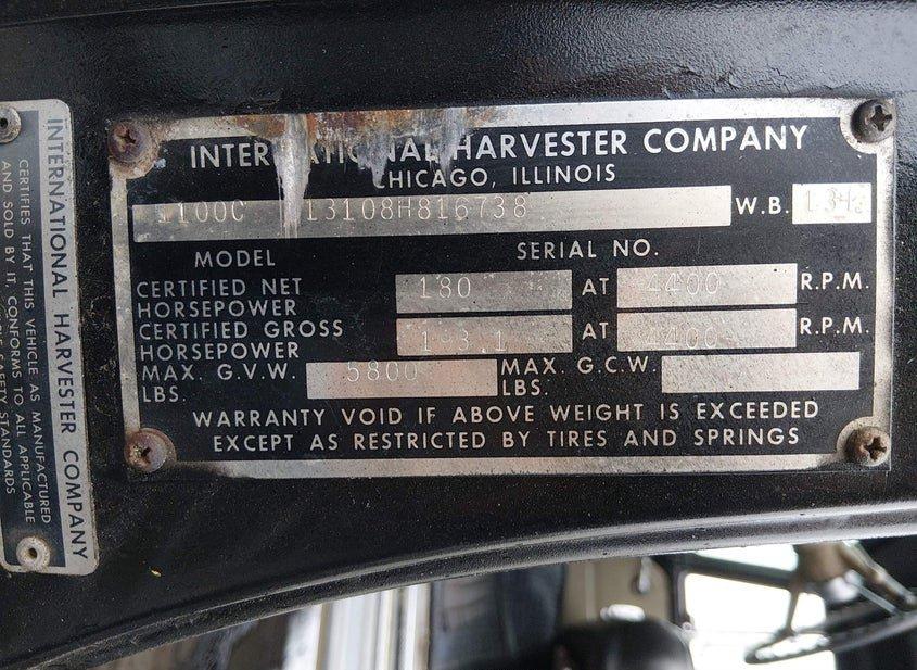 International 1000 Series
