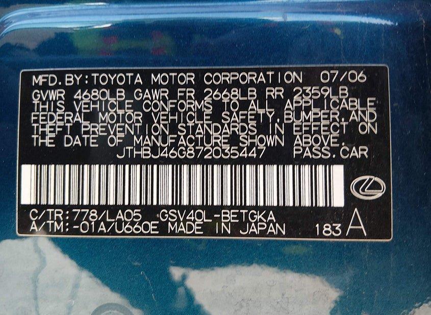 Lexus Es 350