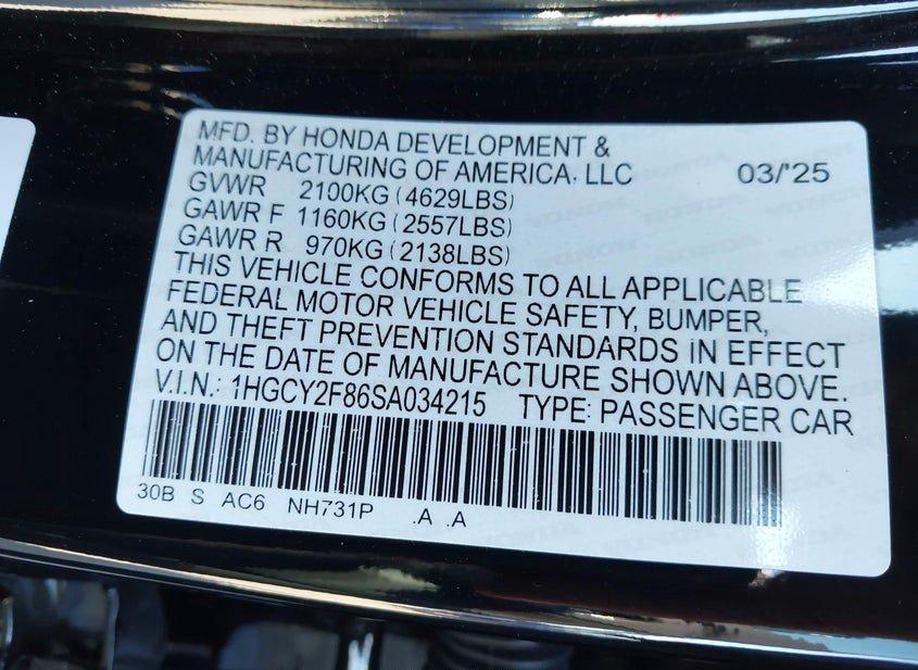 Honda Accord Hybrid