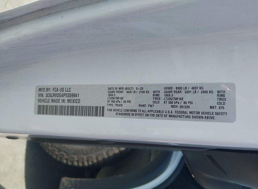 Ram Promaster 2500
