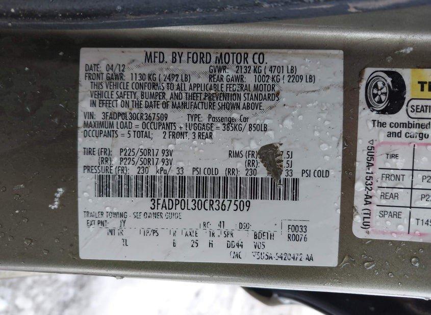 Ford Fusion Hybrid