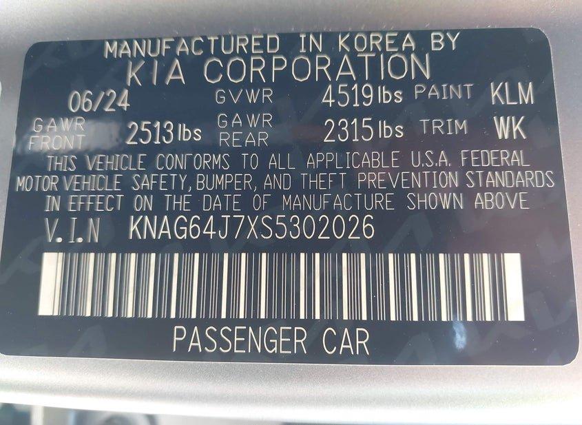 Kia K5