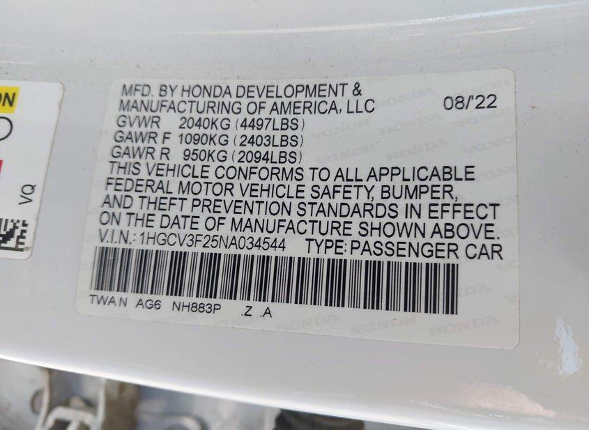 Honda Accord Hybrid